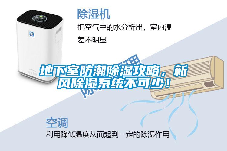 地下室防潮除濕攻略,新風(fēng)除濕系統(tǒng)不可少!