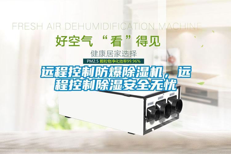 遠(yuǎn)程控制防爆除濕機(jī)，遠(yuǎn)程控制除濕安全無憂