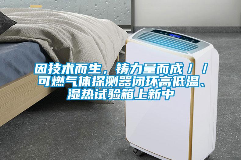 因技術而生，鑄力量而成／／可燃氣體探測器閉環高低溫、濕熱試驗箱上新中