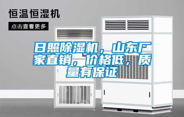 日照除濕機，山東廠家直銷，價格低，質量有保證