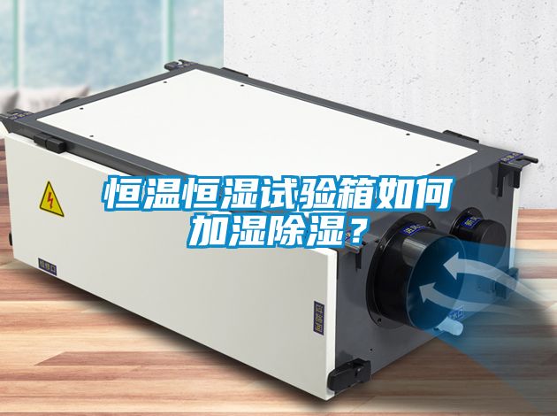 恒溫恒濕試驗箱如何加濕除濕？