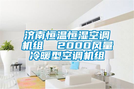 濟南恒溫恒濕空調機組  2000風量冷暖型空調機組