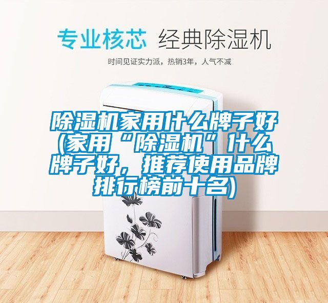 除濕機家用什么牌子好(家用“除濕機”什么牌子好，推薦使用品牌排行榜前十名)