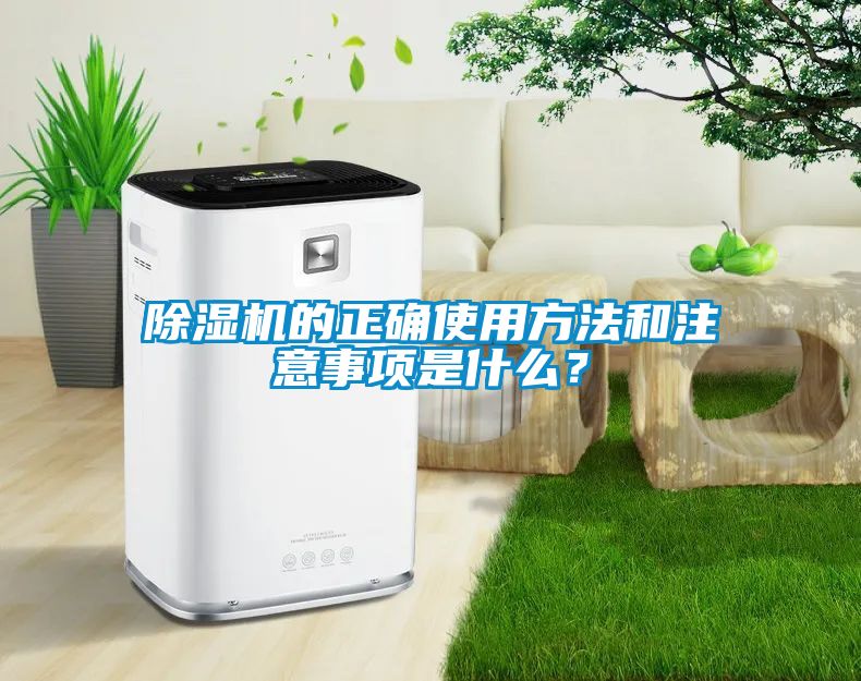 除濕機(jī)的正確使用方法和注意事項是什么？